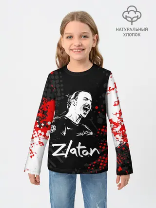 Детский лонгслив / ЗЛАТАН ИБРАГИМОВИЧ / ZLATAN