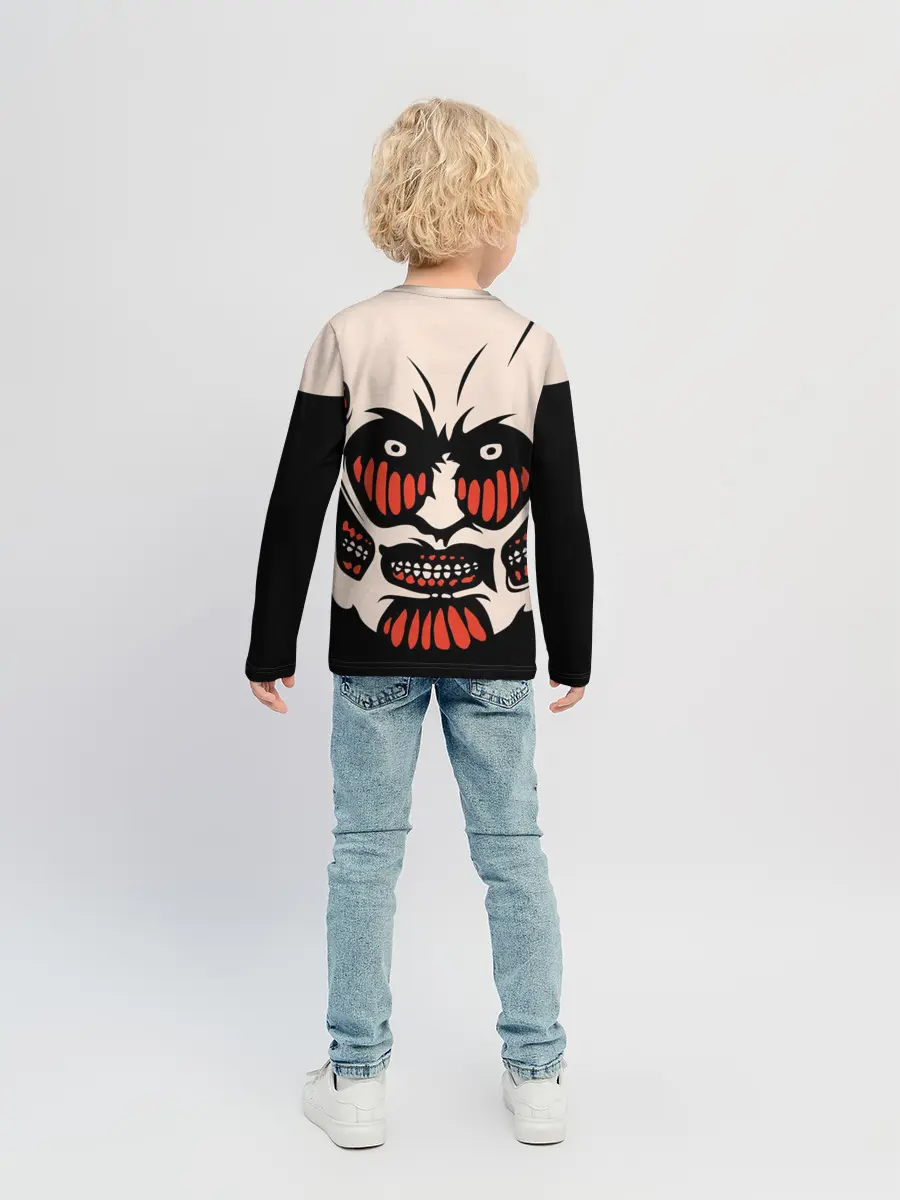 Детский лонгслив / КОЛОССАЛЬНЫЙ ТИТАН