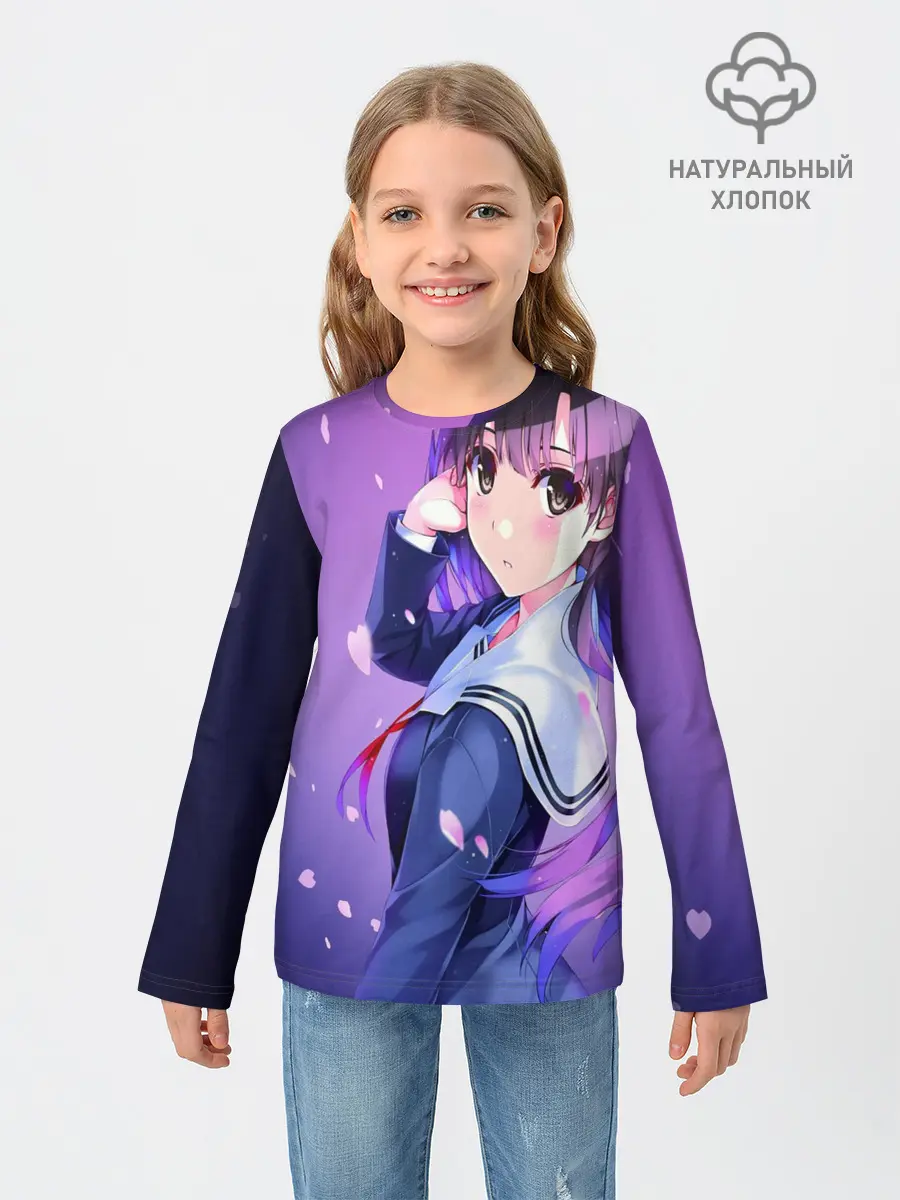 Детский лонгслив / Морячка