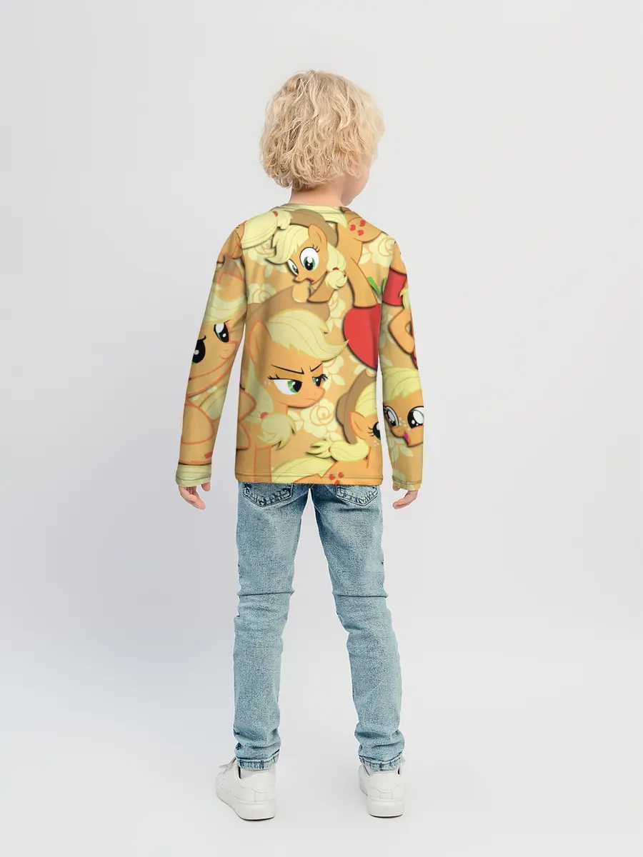 Детский лонгслив / Applejack pattern