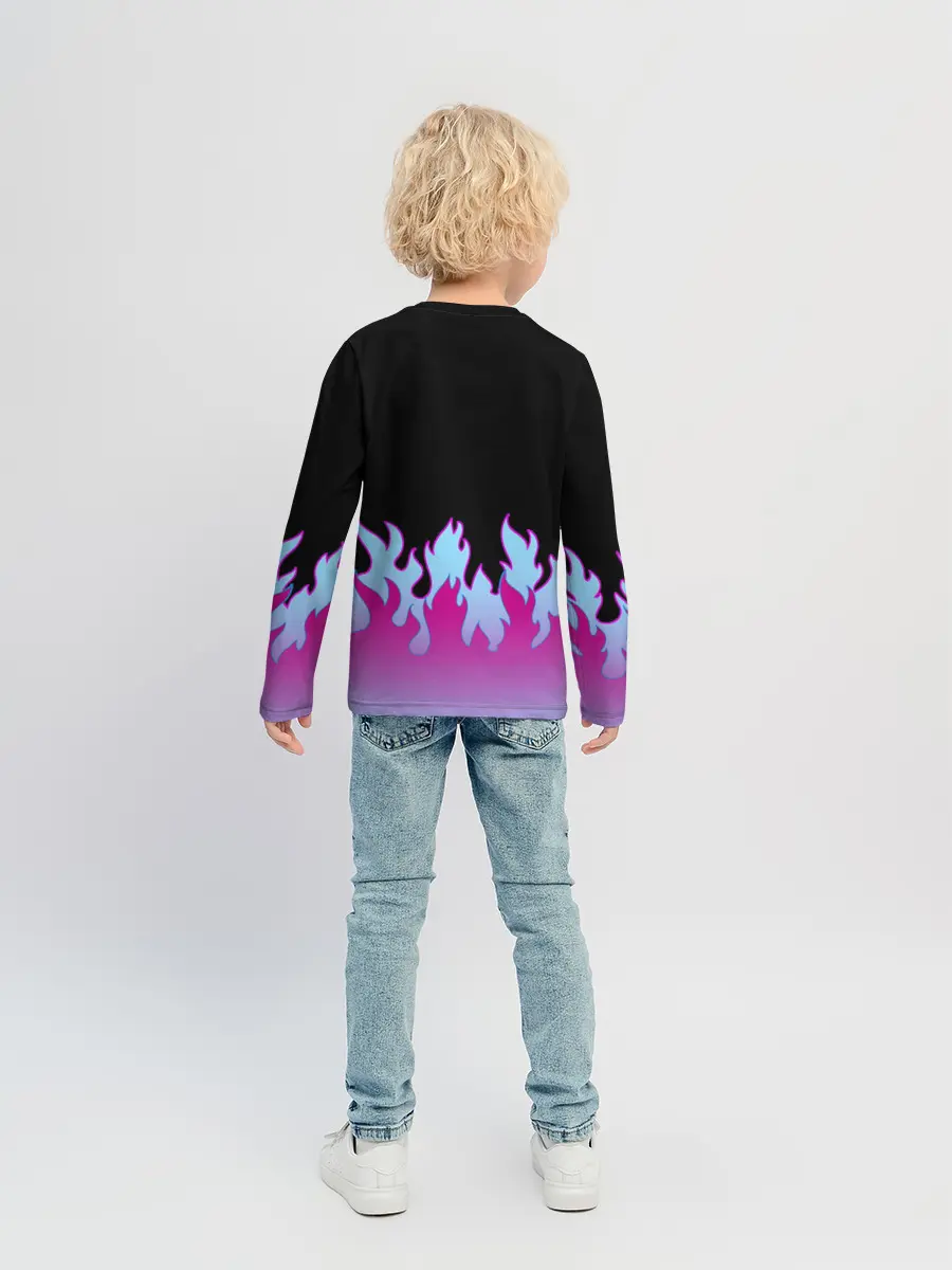 Детский лонгслив / ПЛАМЯ 1.0