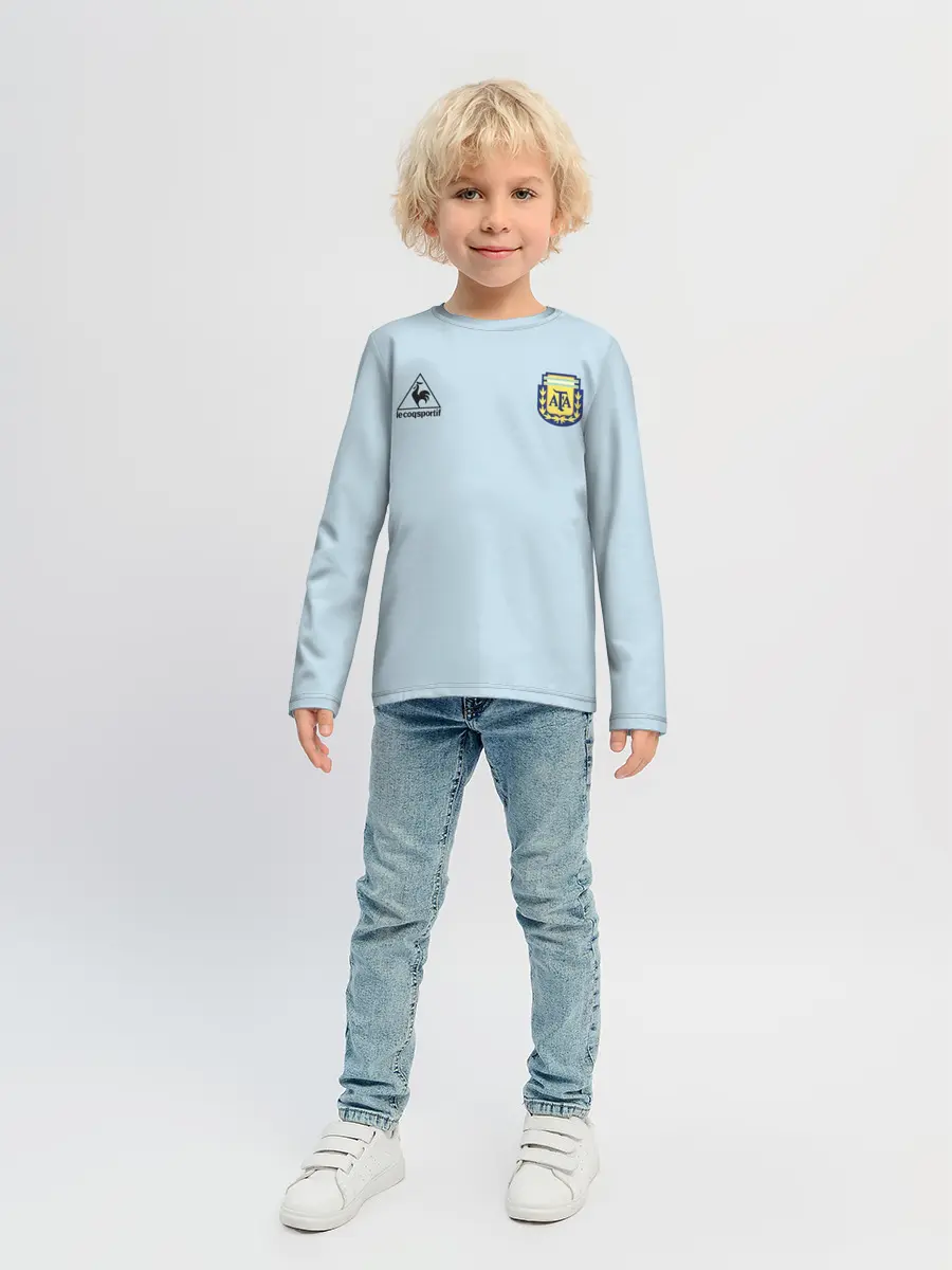 Детский лонгслив / Диего Марадона