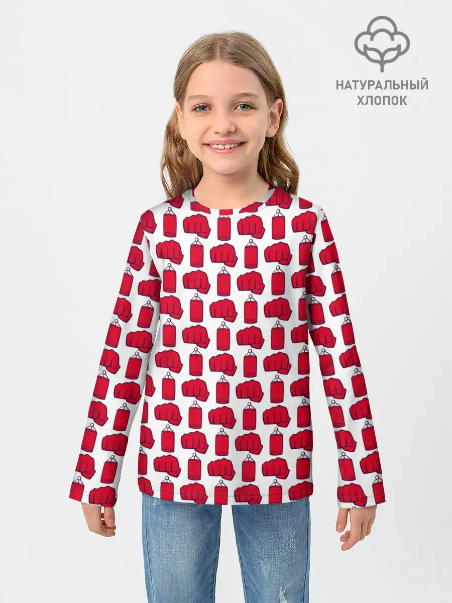 Детский лонгслив / Бокс