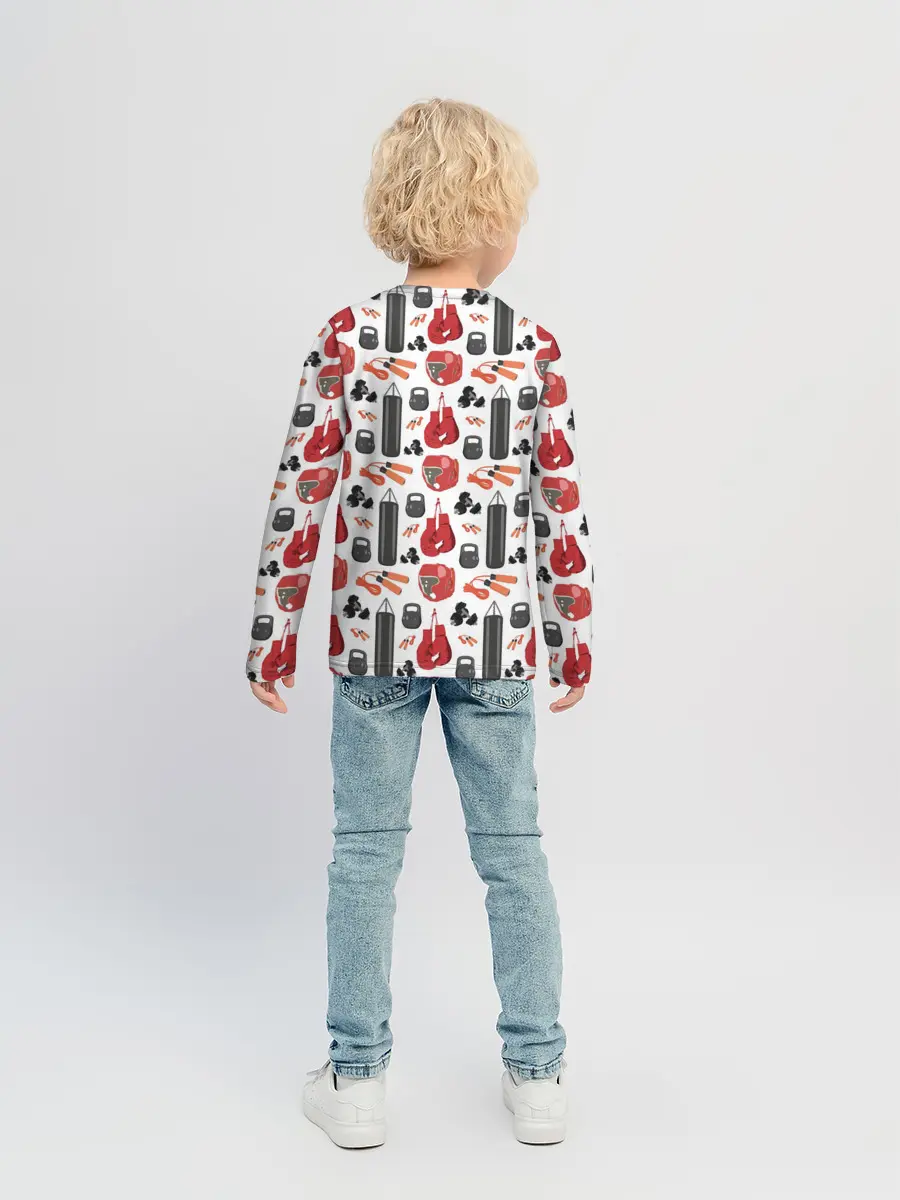 Детский лонгслив / Бокс