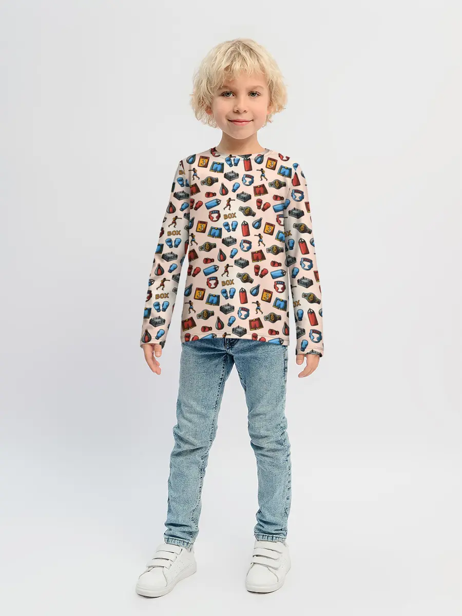 Детский лонгслив / Box