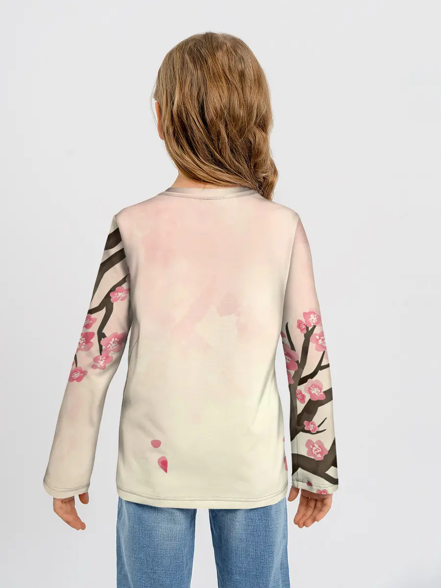 Детский лонгслив / АСТА сакура | Black Clover