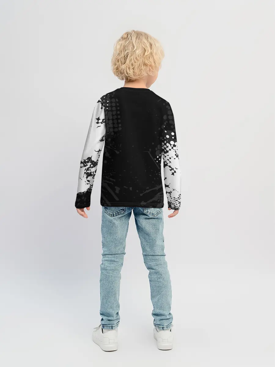 Детский лонгслив / КРИШТИАНУ РОНАЛДУ / ЮВЕНТУС