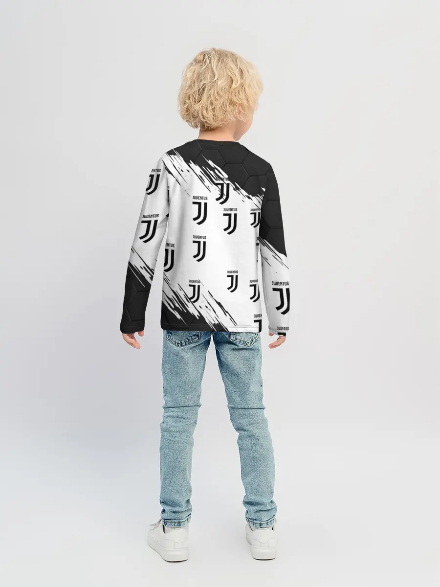 Детский лонгслив / КРИШТИАНУ РОНАЛДУ / ЮВЕНТУС