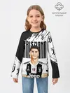 Детский лонгслив / КРИШТИАНУ РОНАЛДУ / ЮВЕНТУС