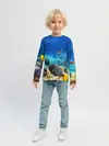 Детский лонгслив / Морской мир