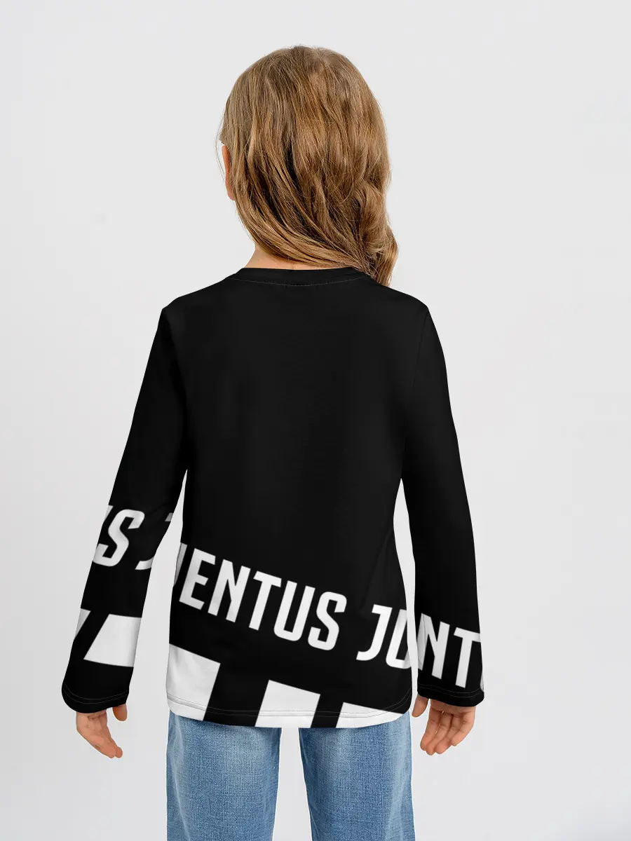 Детский лонгслив / КРИШТИАНУ РОНАЛДУ / JUVENTUS