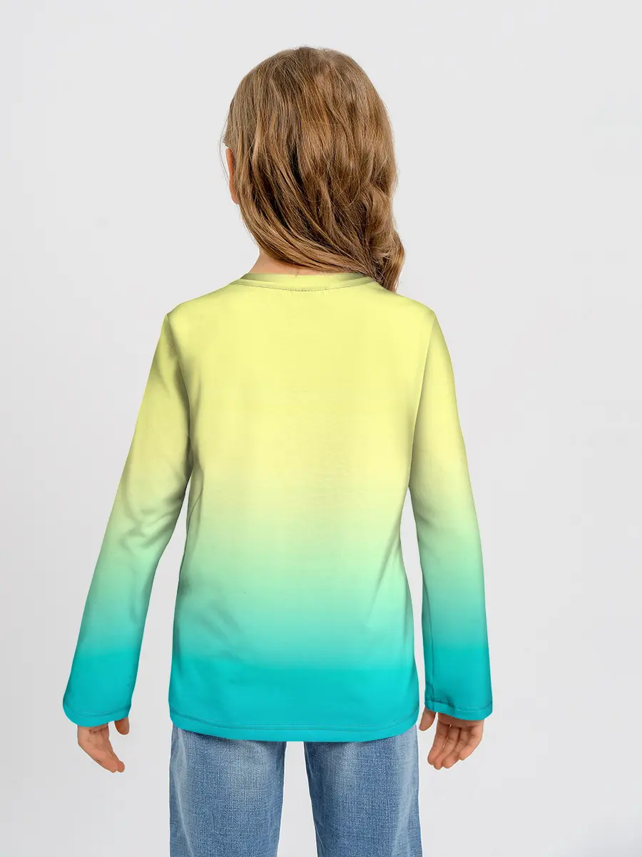 Детский лонгслив / Юно и Аста | Черный Клевер