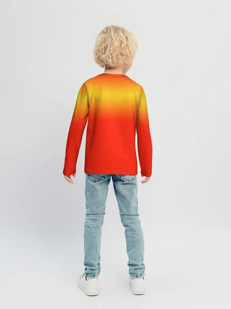 Детский лонгслив / Крутой футбол. Дейвис