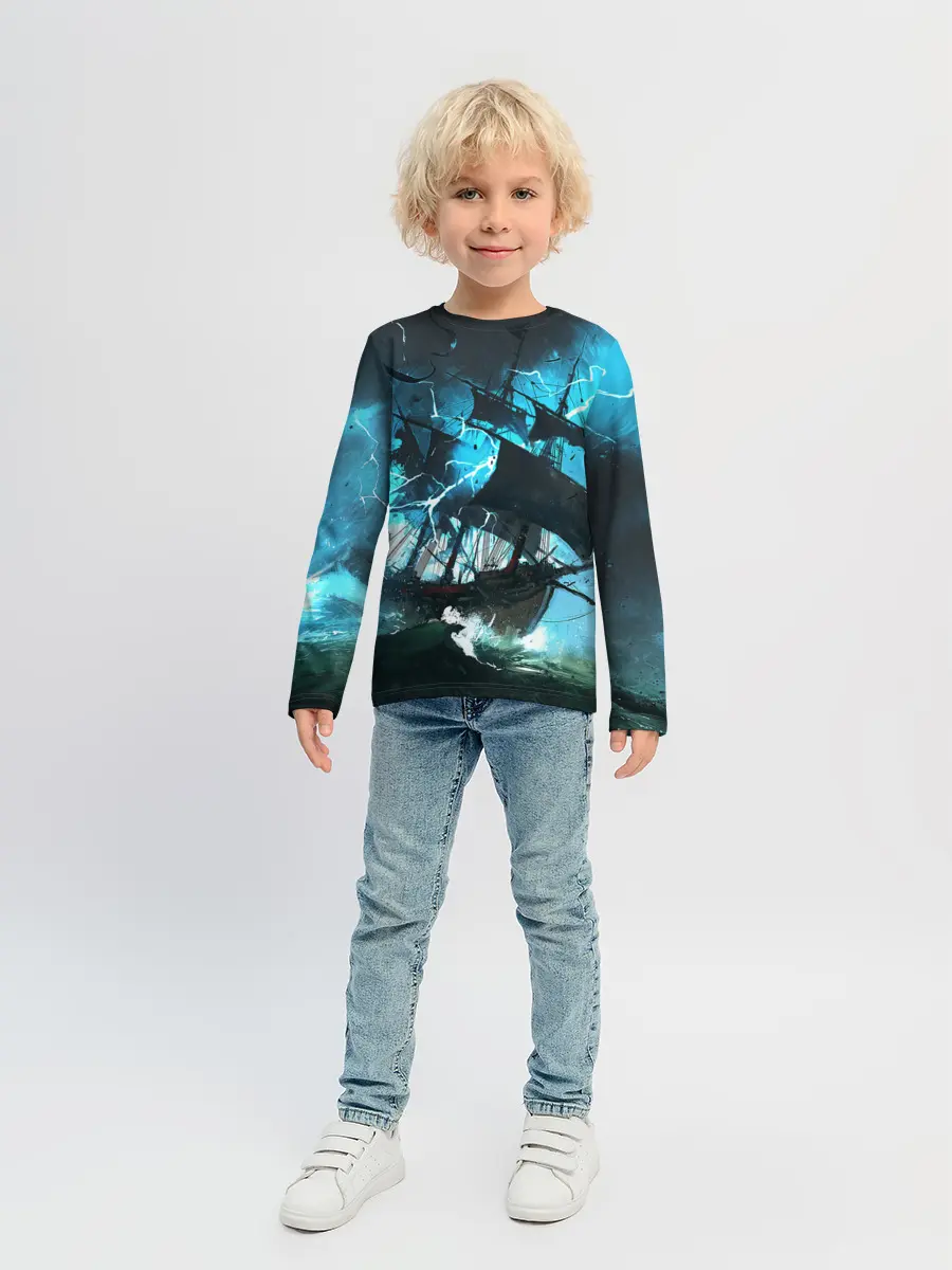 Детский лонгслив / Летучий голландец