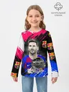 Детский лонгслив / ЛИОНЕЛЬ МЕССИ / БАРСЕЛОНА