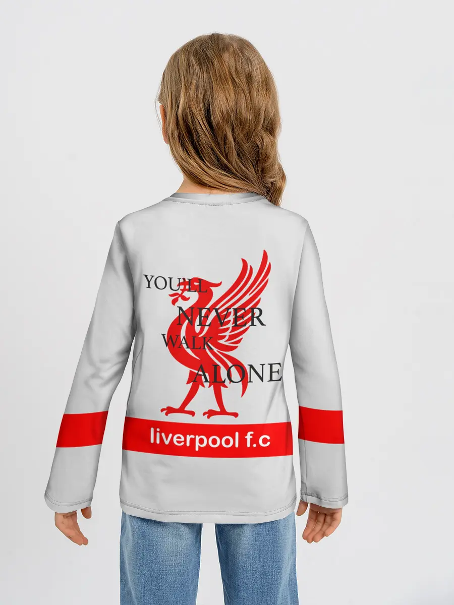 Детский лонгслив / Вирджил ван Дейк YNWA