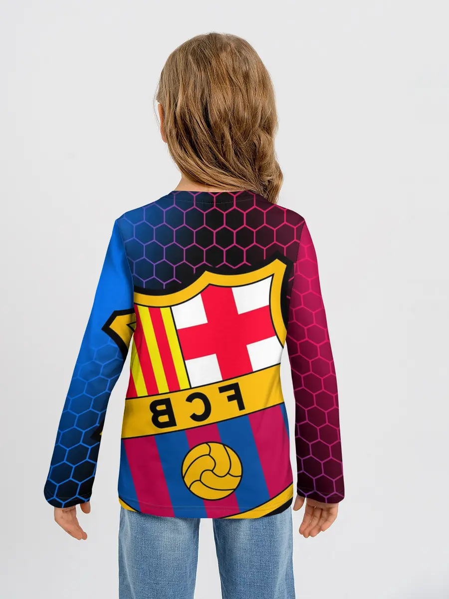 Детский лонгслив / ЛИОНЕЛЬ МЕССИ / BARCELONA