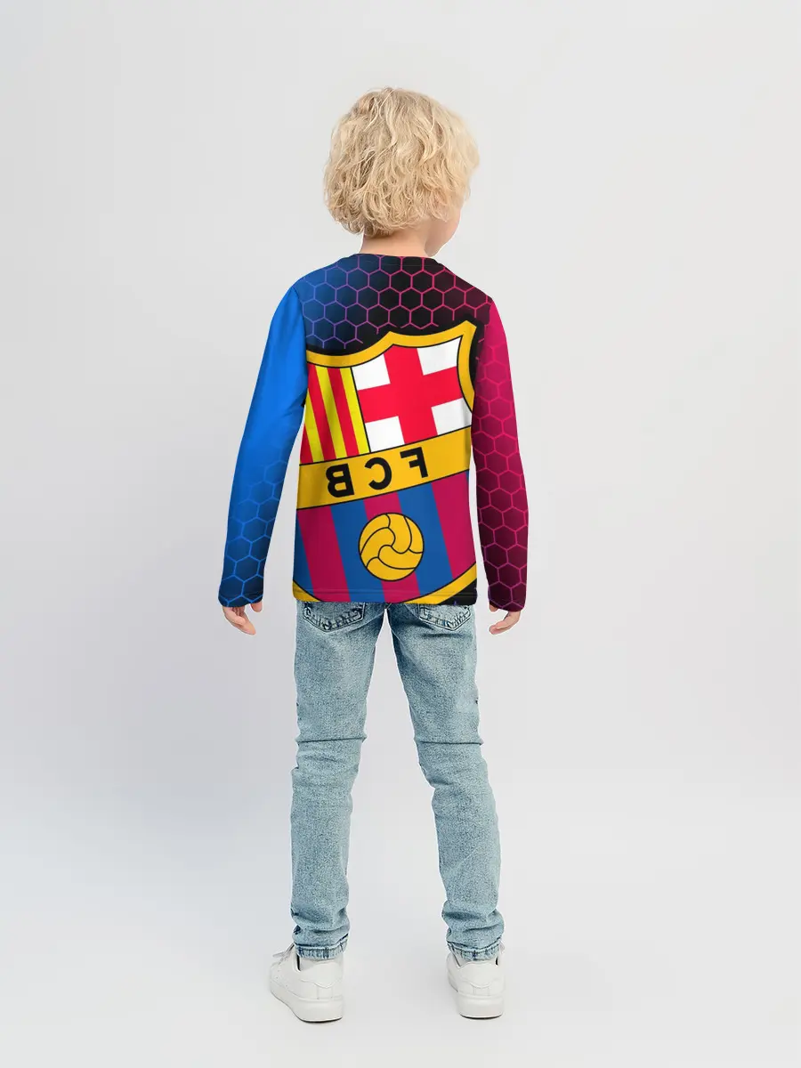 Детский лонгслив / ЛИОНЕЛЬ МЕССИ / BARCELONA