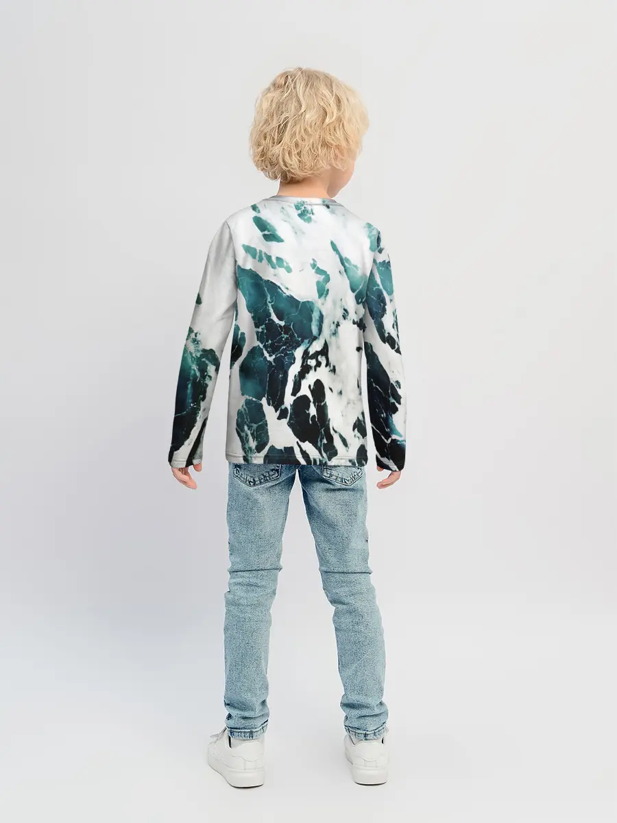 Детский лонгслив / море