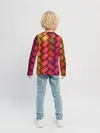 Детский лонгслив / Colorful weave