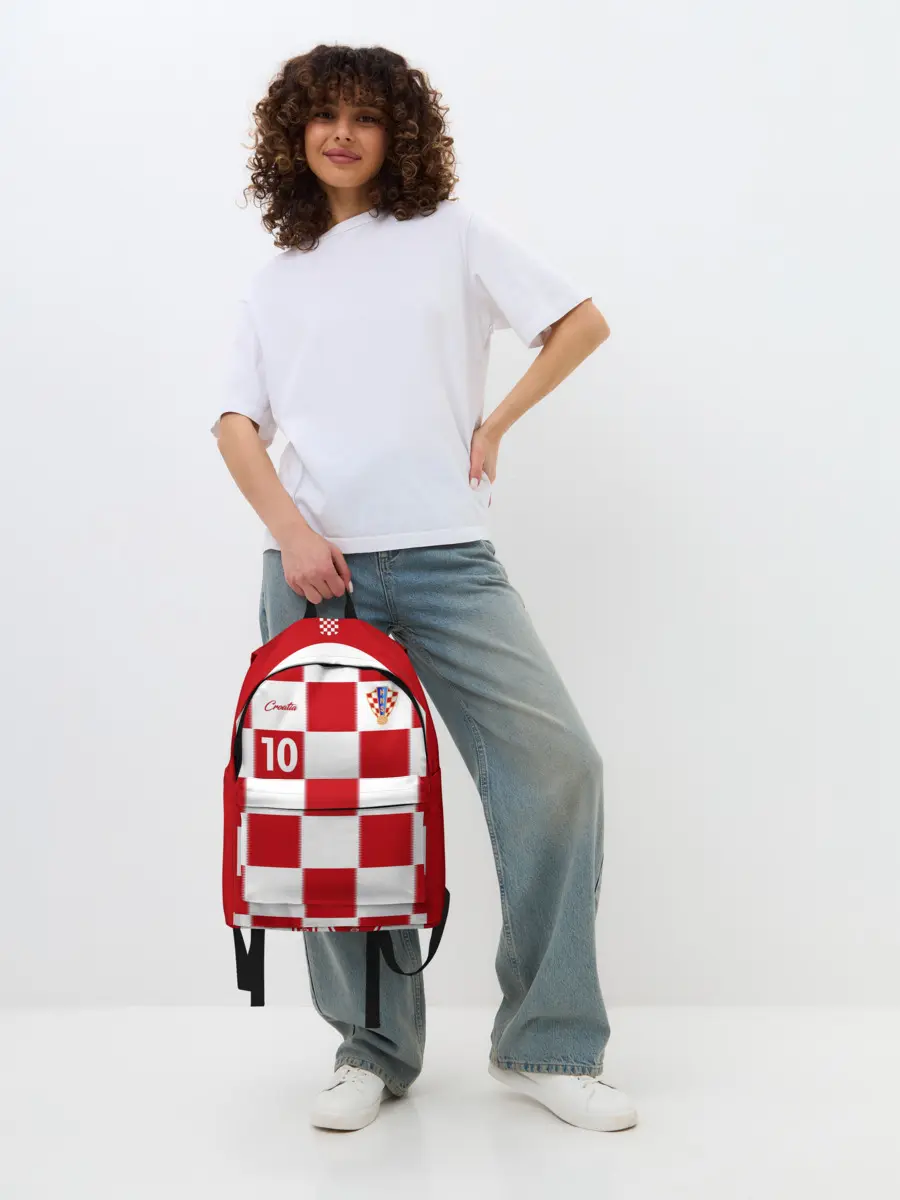 Рюкзак джинсовый / Лука Модрич, Сборная Хорватии