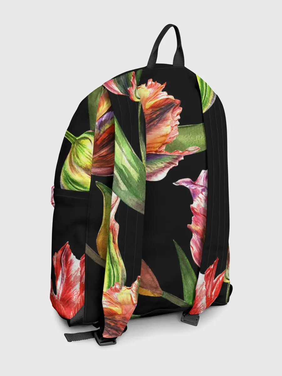 Рюкзак джинсовый / Тюльпан