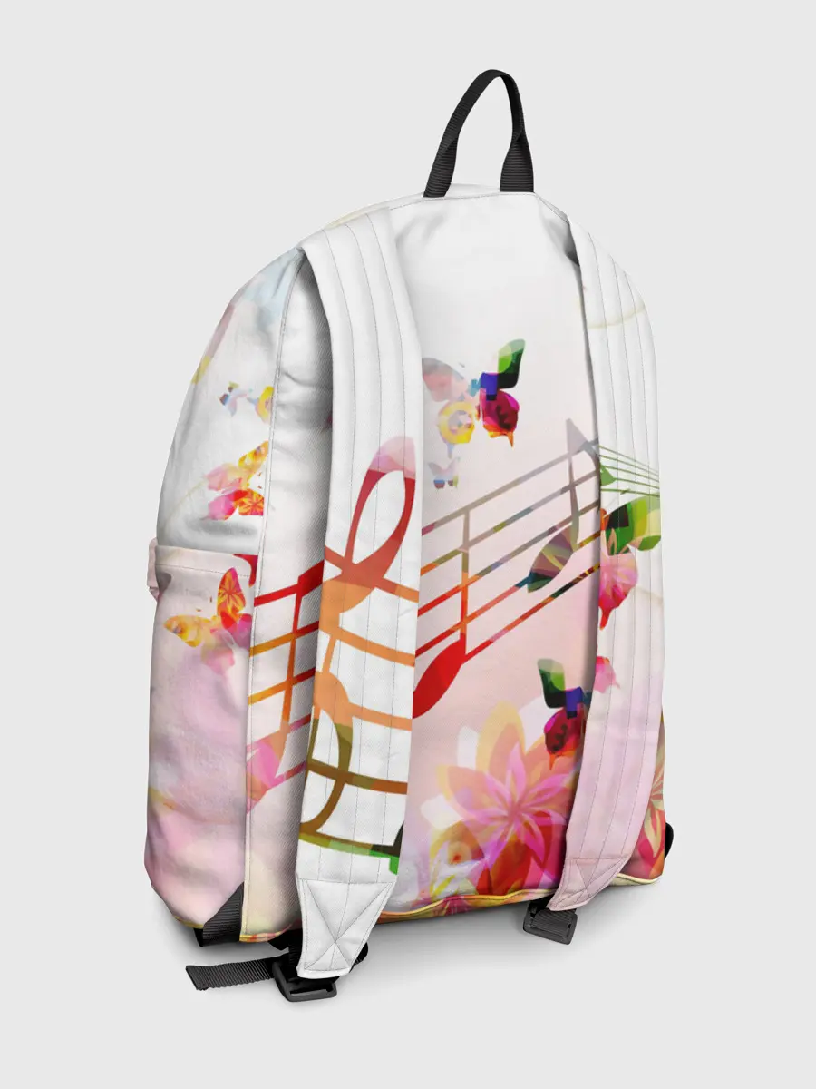 Рюкзак джинсовый / Ноты весна