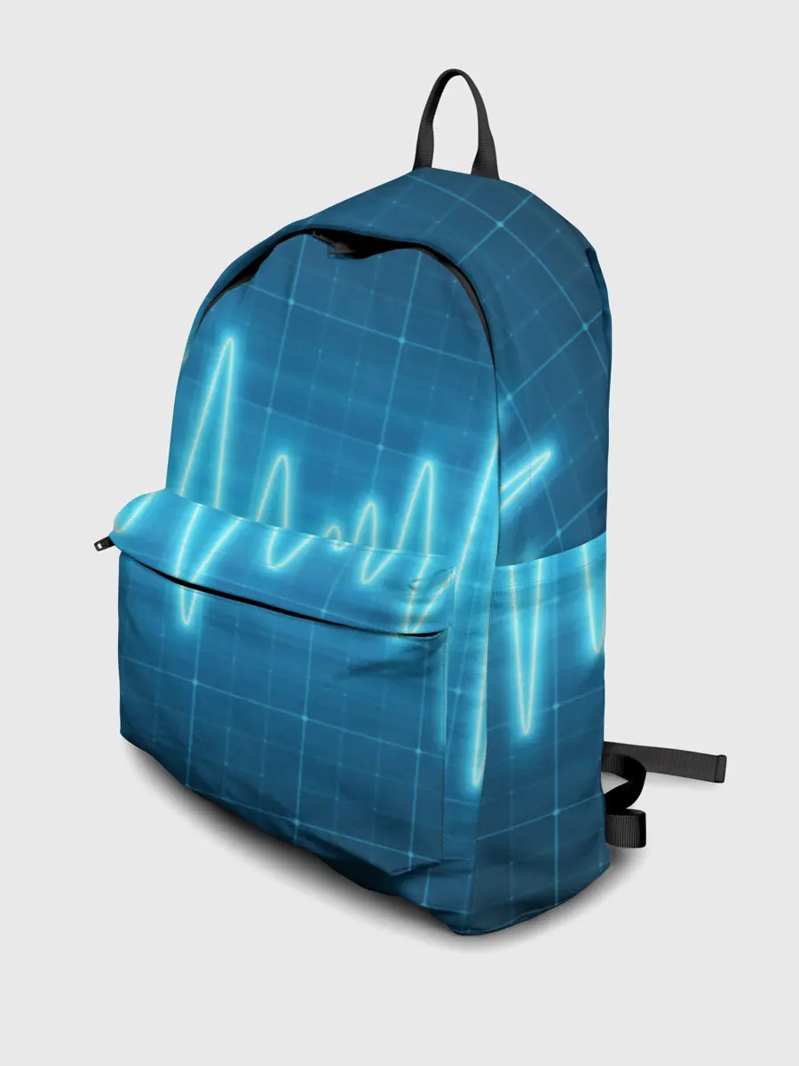 Рюкзак джинсовый / music line