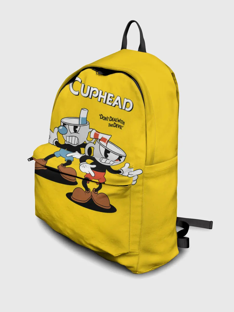 Рюкзак джинсовый / Cuphead