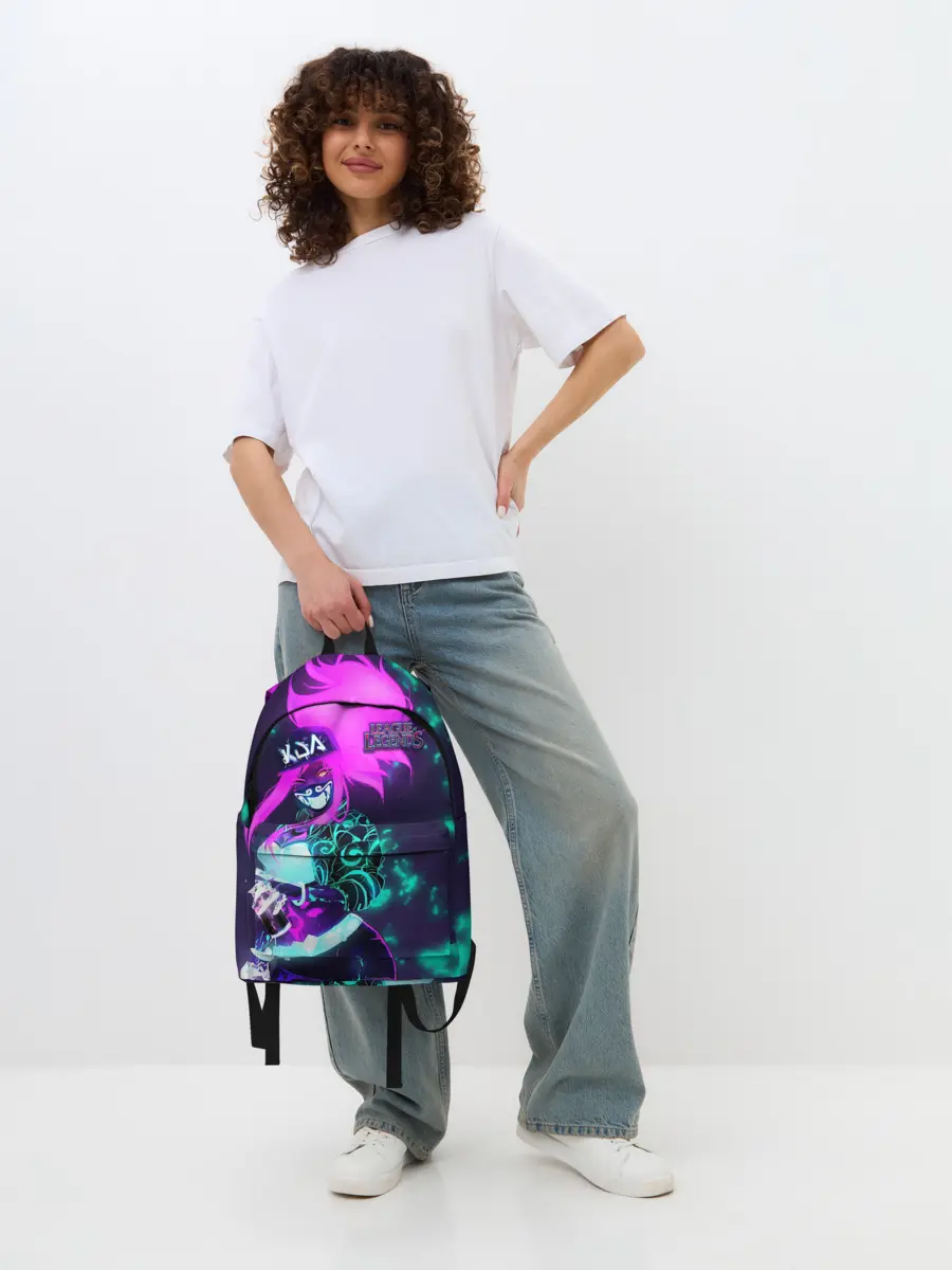 Рюкзак джинсовый / League of Legends