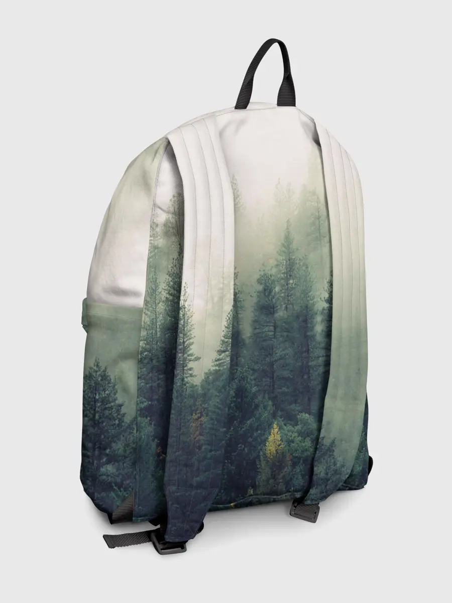 Рюкзак джинсовый / Северный лес