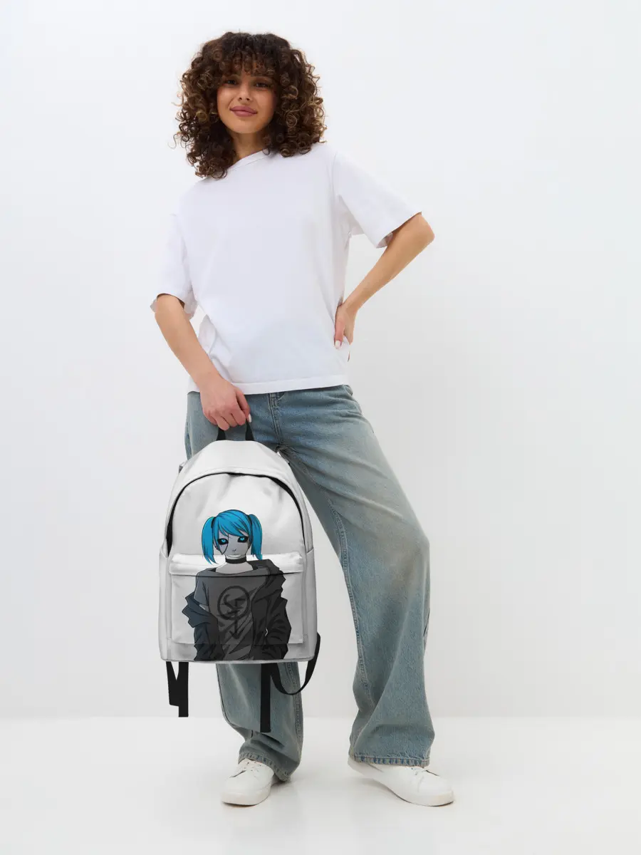 Рюкзак джинсовый / Салии Фейс