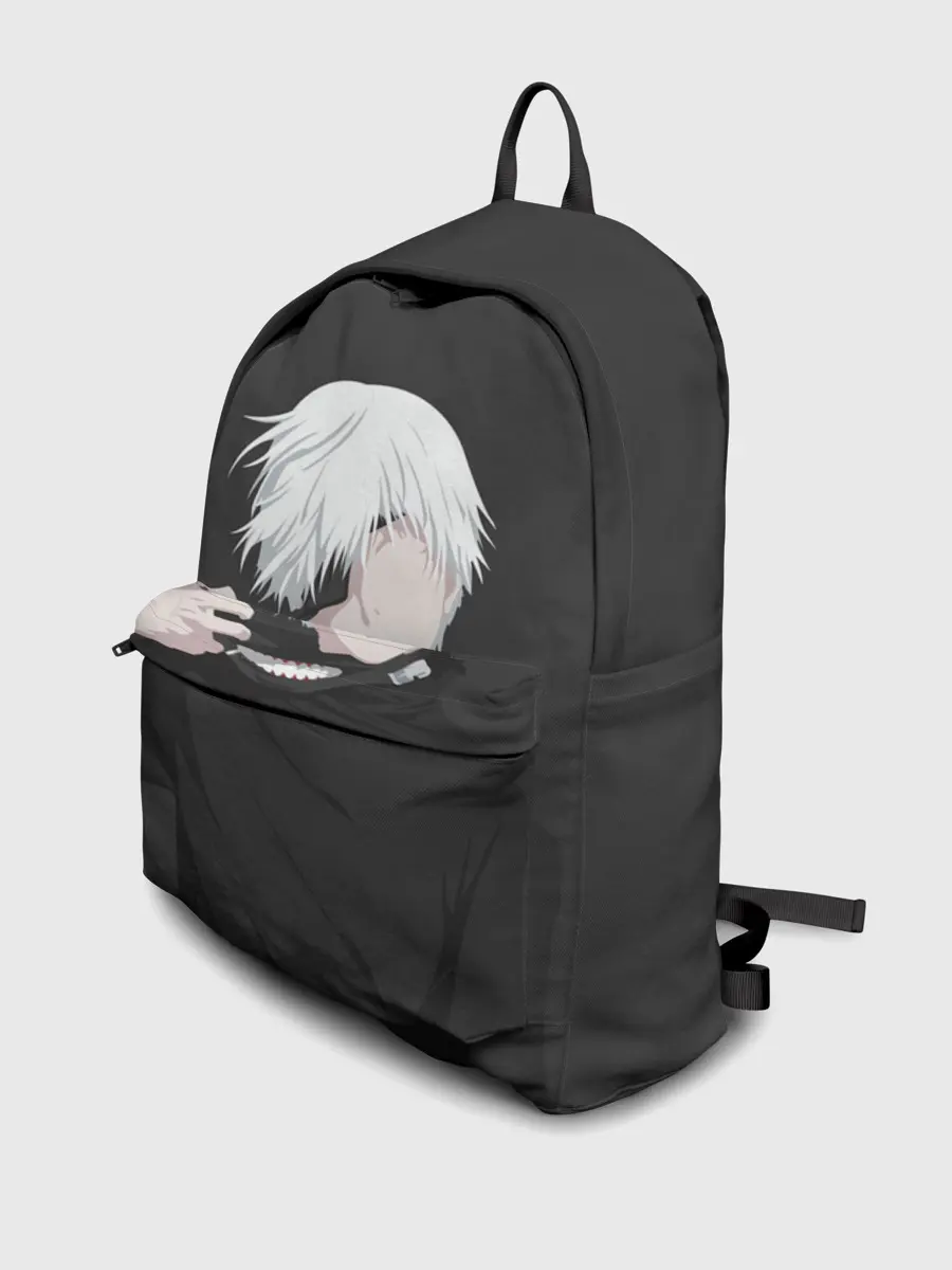 Рюкзак джинсовый / Kaneki Ken снимает маску