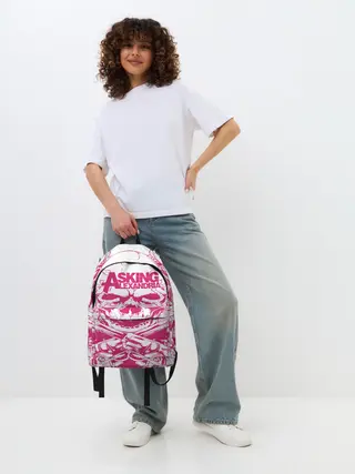 Рюкзак джинсовый / Asking Alexandria