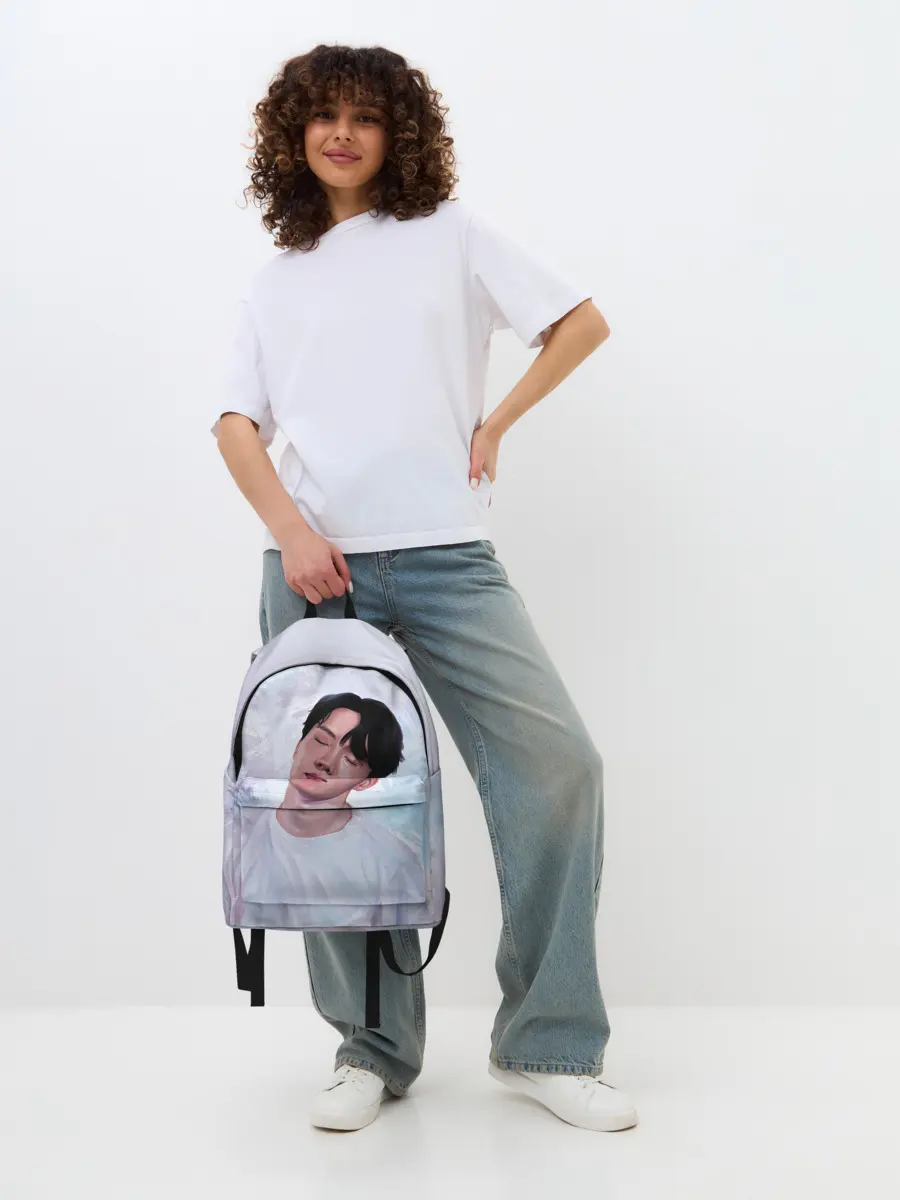 Рюкзак джинсовый / BTS