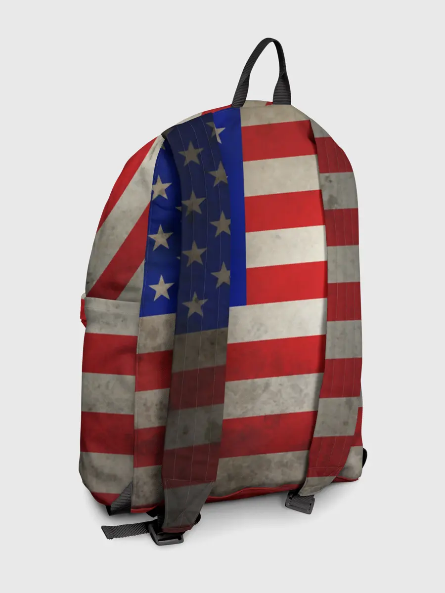 Рюкзак джинсовый / Американский флаг