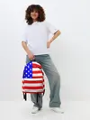 Рюкзак джинсовый / АМЕРИКАНСКИЙ ФЛАГ