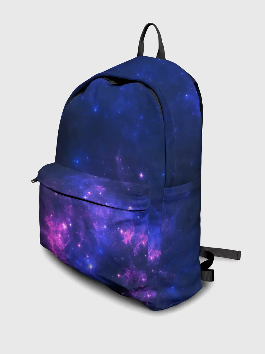 Рюкзак джинсовый / Неоновый космос