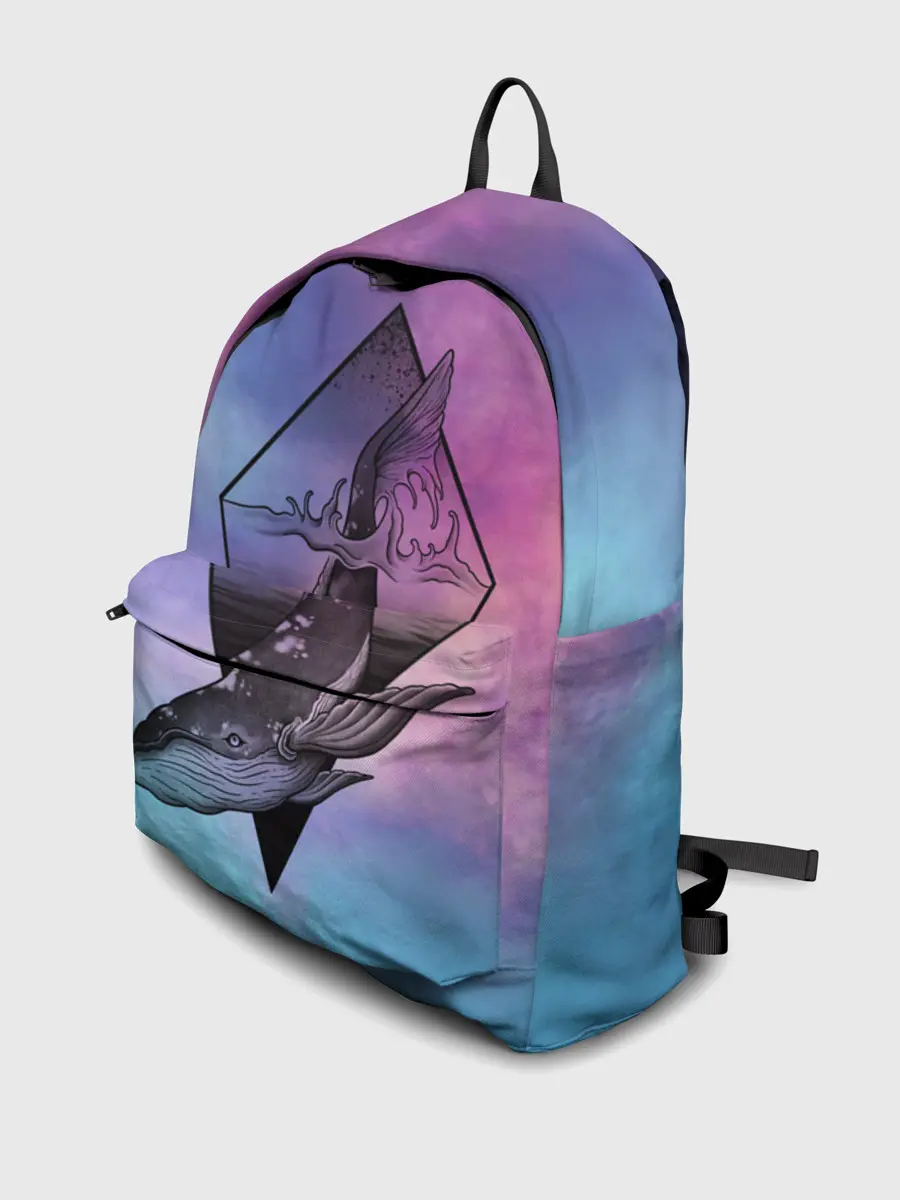 Рюкзак джинсовый / космос