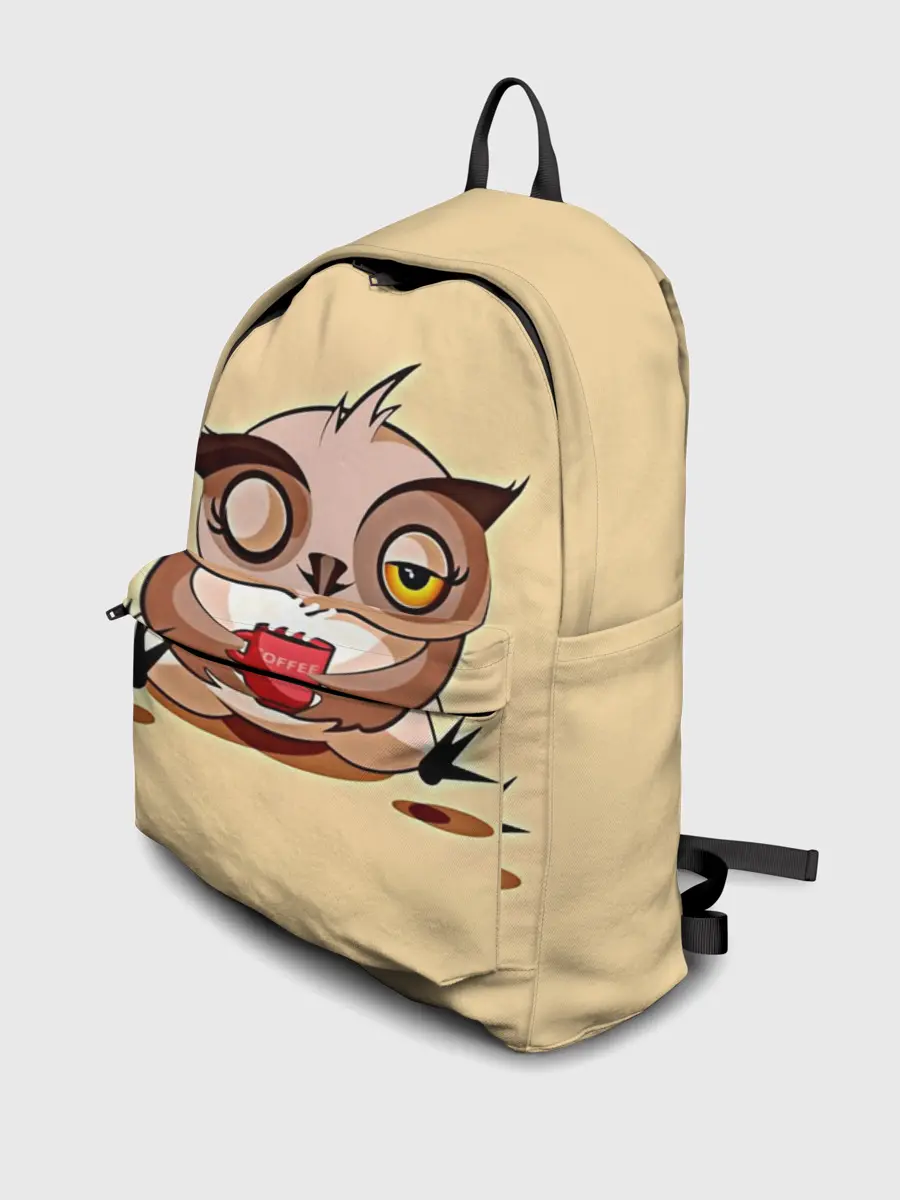 Рюкзак джинсовый / Сова Кофеман