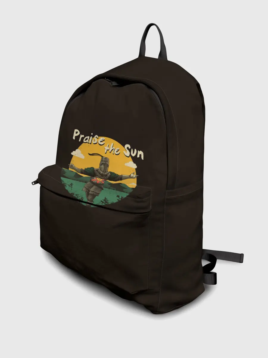 Рюкзак джинсовый / Dark souls - Praise the Sun