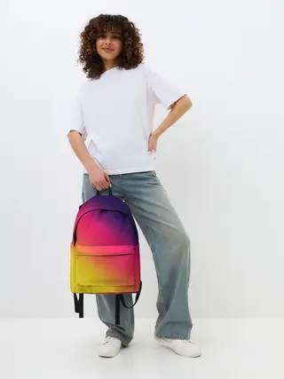 Рюкзак джинсовый / Градиент