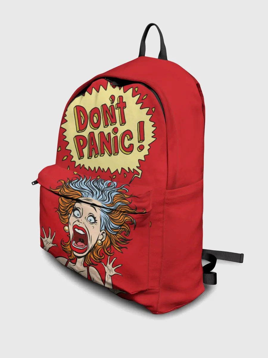 Рюкзак джинсовый / Dont panic