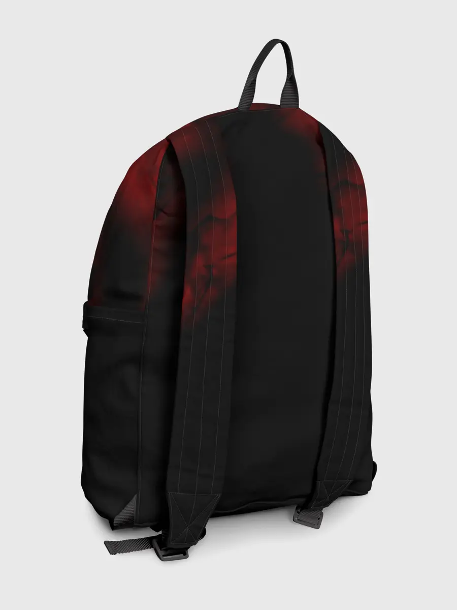 Рюкзак джинсовый / Красное солнце Ванпанчмен