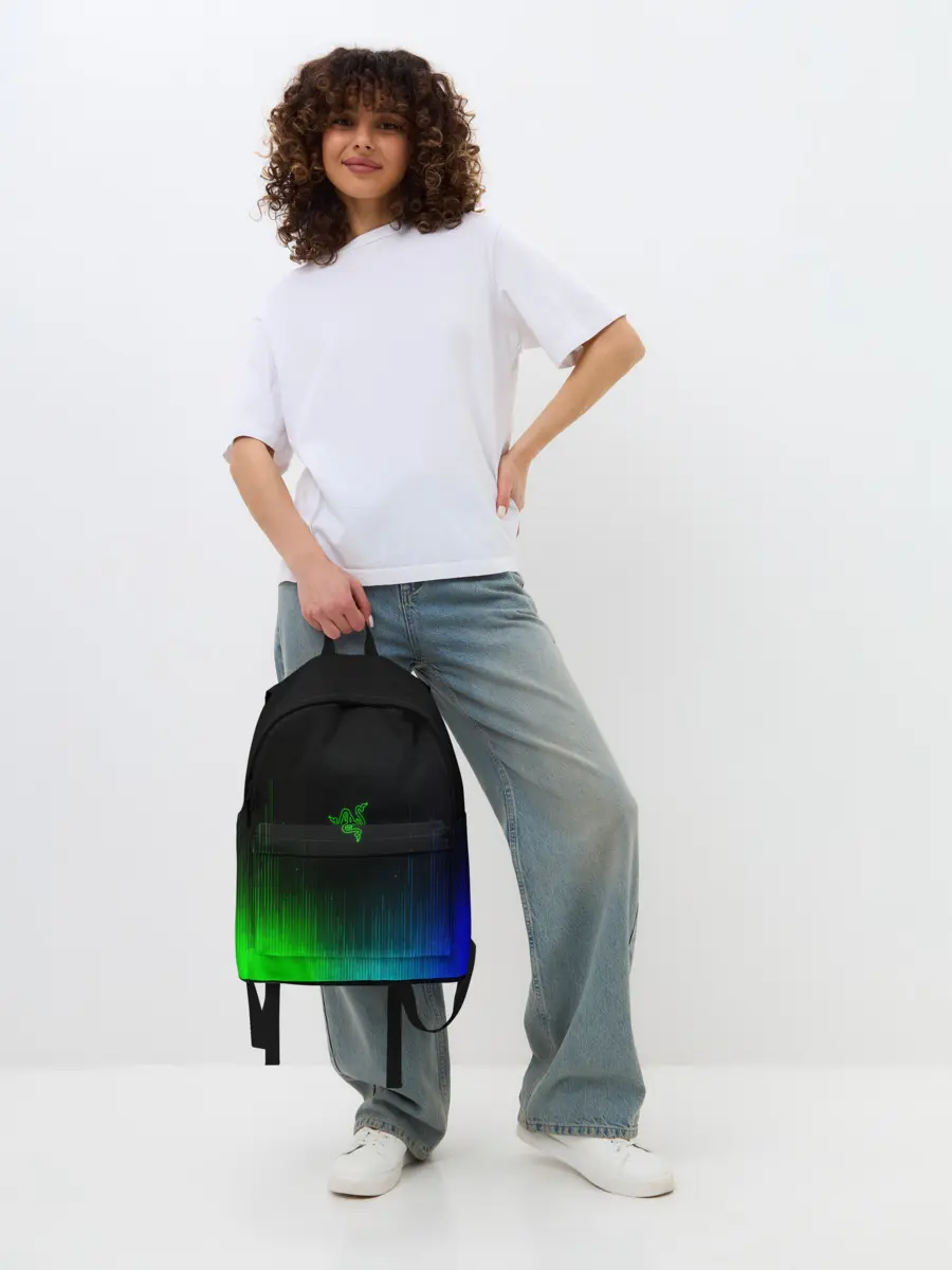 Рюкзак джинсовый / RAZER NEON