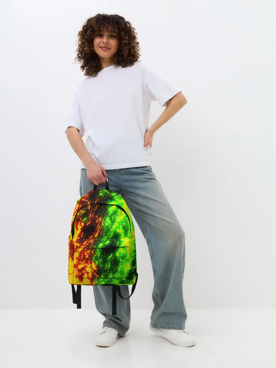 Рюкзак джинсовый / TOXIC FLAME