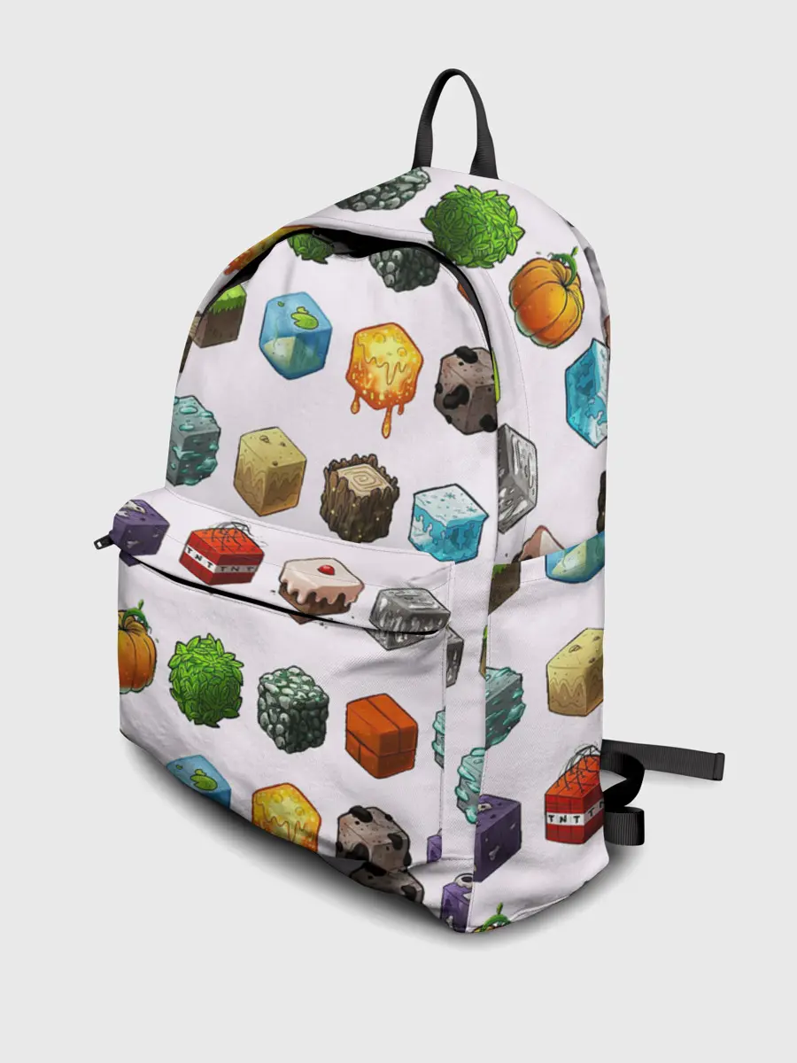 Рюкзак джинсовый / Minecraft