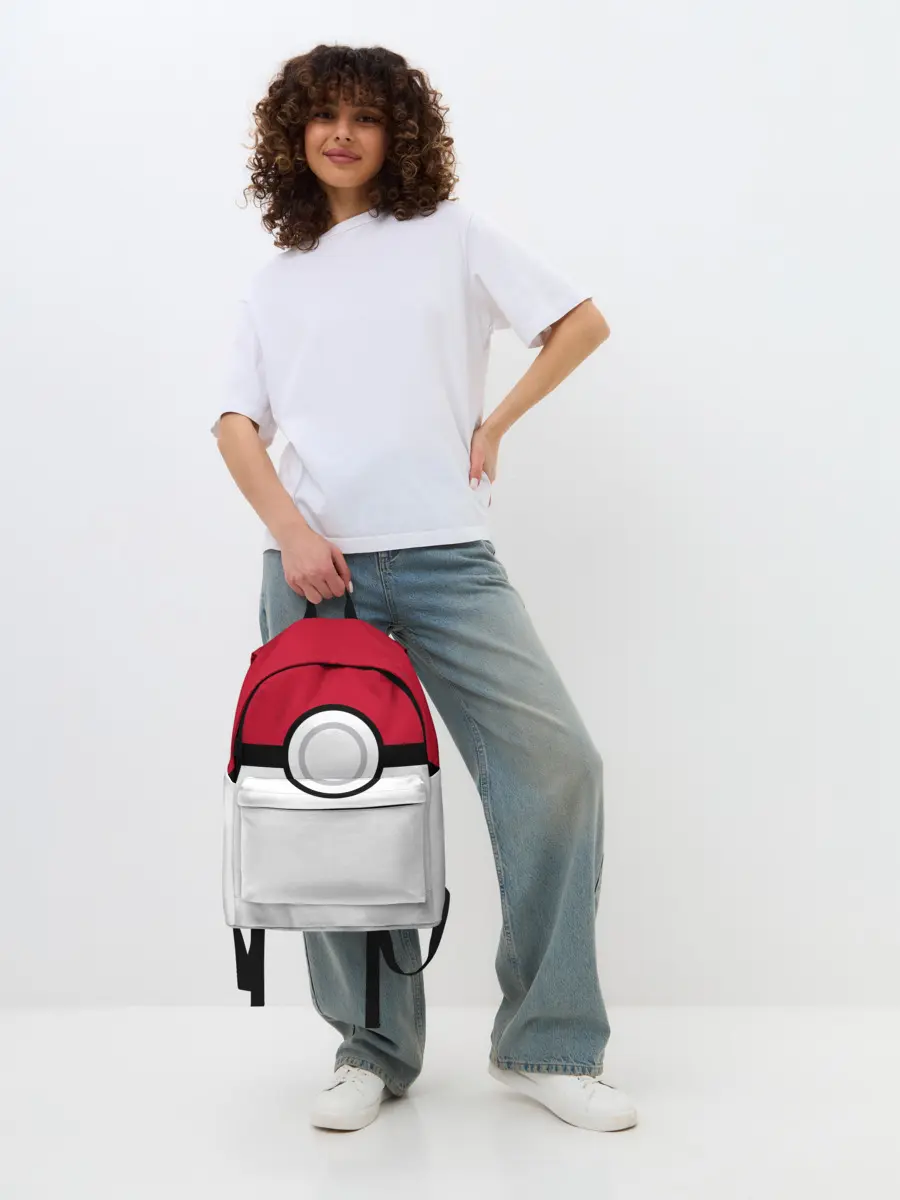 Рюкзак джинсовый / Покебол