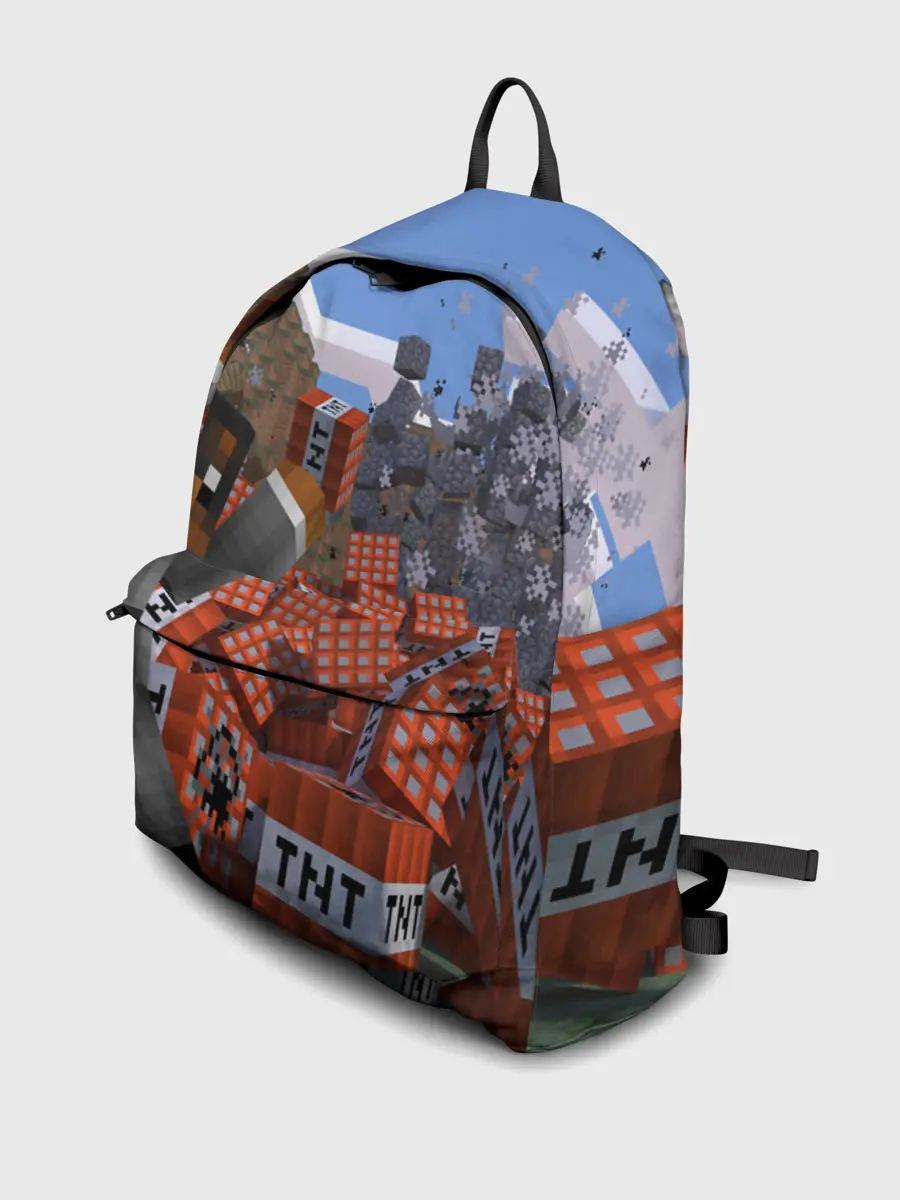 Рюкзак джинсовый / MINECRAFT