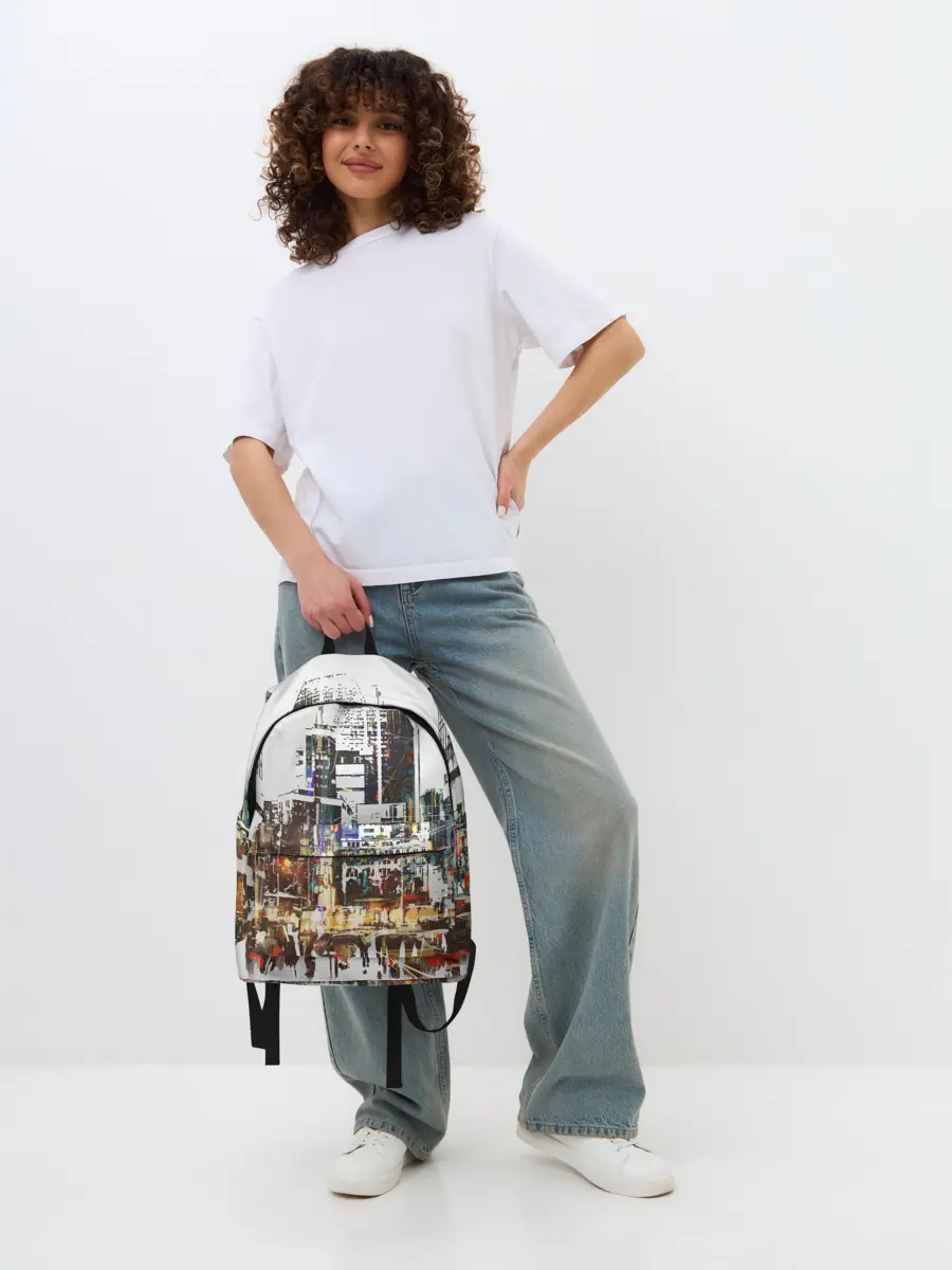 Рюкзак джинсовый / Мегаполис